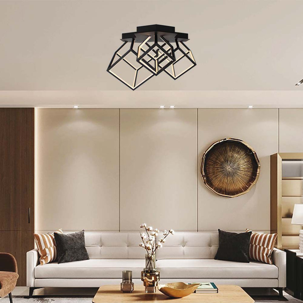 V-TAC Lampadario LED a 3 Cubi 46W V-TAC Lampadario LED a 3 Cubi 46W